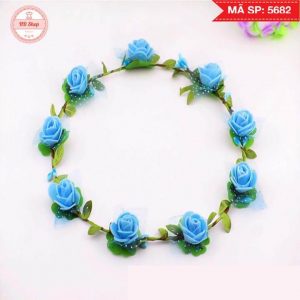 Vòng hoa đội đầu đỏ 5682