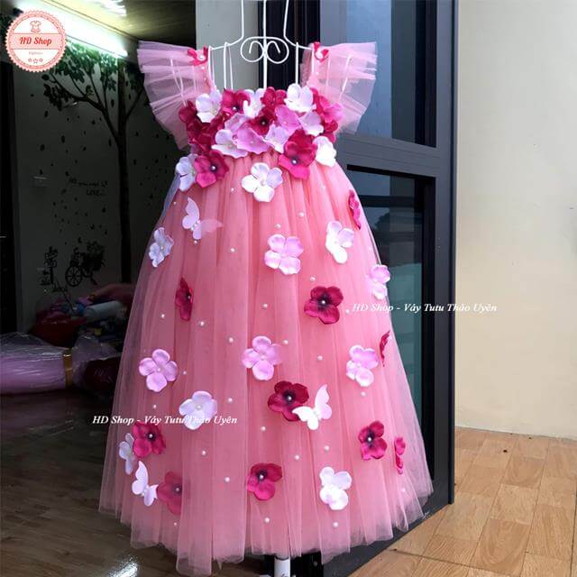Váy xinh chất thô mềm cho bé gái từ 1- 12 tuổi - Shop quần áo trẻ em tại  phù cừ-hưng yên