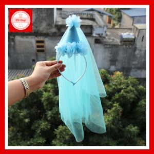 Mũ Sinh Nhật Công Chúa Xanh – Phụ Kiện Xinh Xắn Cho Bé Gái