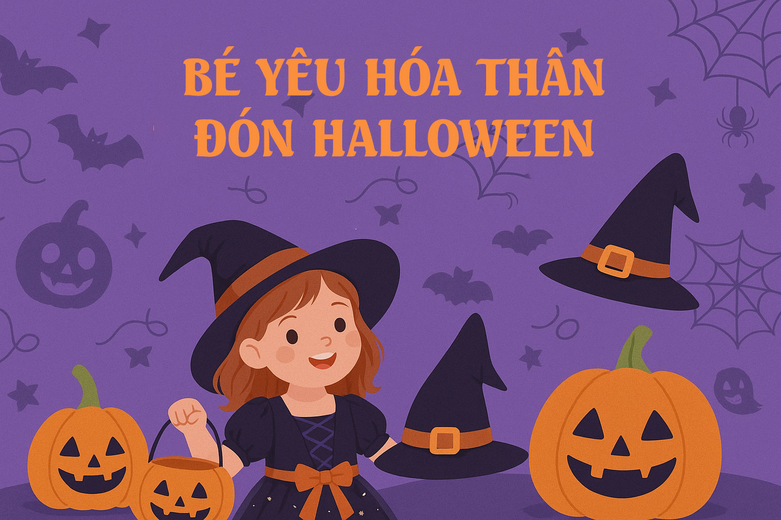 Halloween Cho Bé Gái